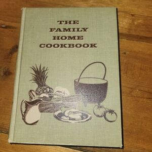 Vintage The Family Home Cookbook Hardcover ILLUSTRATED 1956